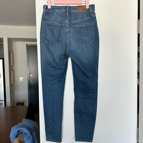 Madewell curvy high-rise skinny cropped jeans, size 27 - Picture 3 of 5